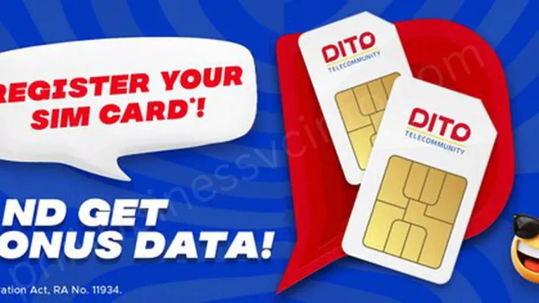 DITO SIM Registration 2026: Official Registration Link, Requirements & Guide