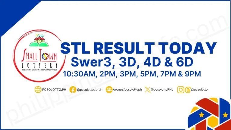 STL Result Today: Official PCSO Winning Numbers (10:30 AM, 3 PM, 7 PM & 8 PM)